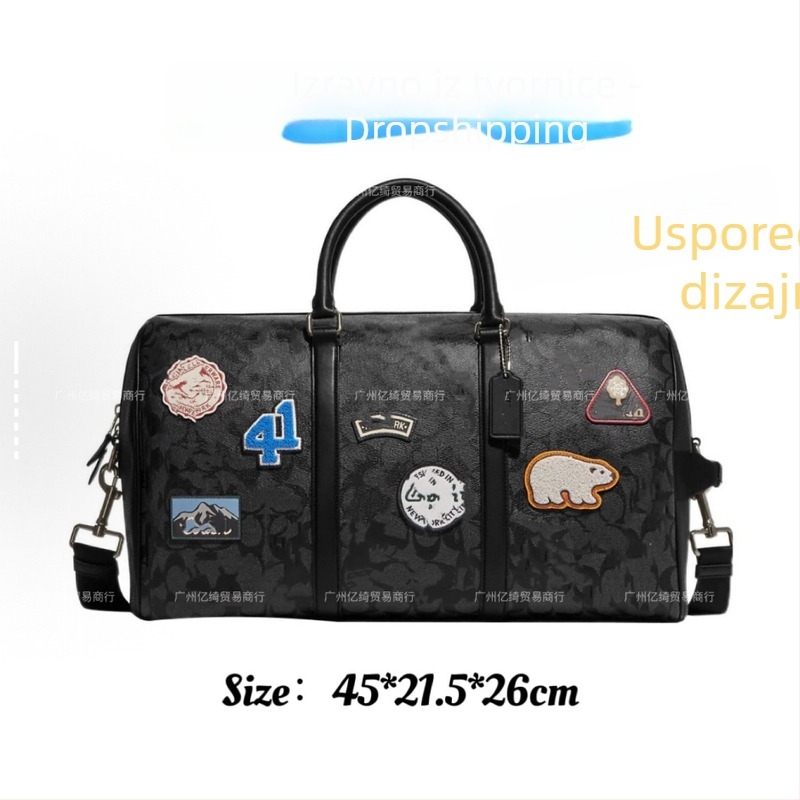 PVC putna torba s kapacitetom 36–55 L, ultra-lagana i proširiva, podstava od platna, unisex
