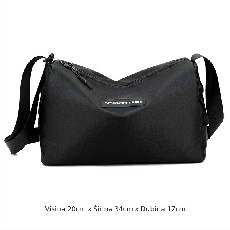 Willon Muška Messenger Torba, Najlon Vanjska Strana, Poliester Podstava, Stil Urban Simplicity