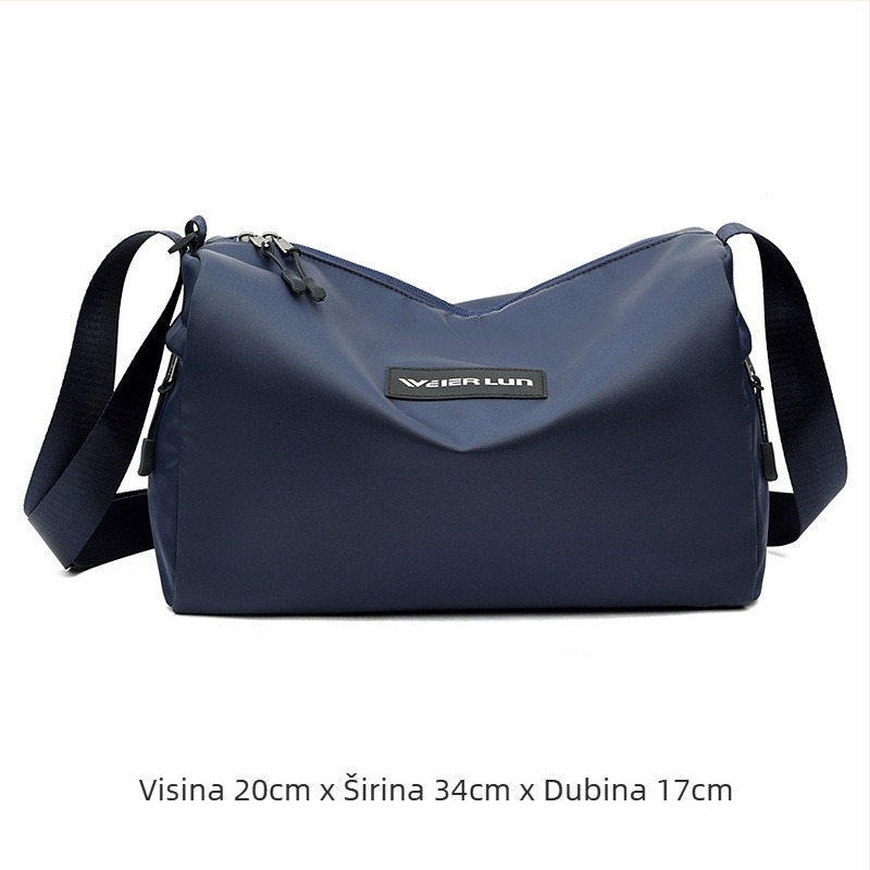 Willon Muška Messenger Torba, Najlon Vanjska Strana, Poliester Podstava, Stil Urban Simplicity