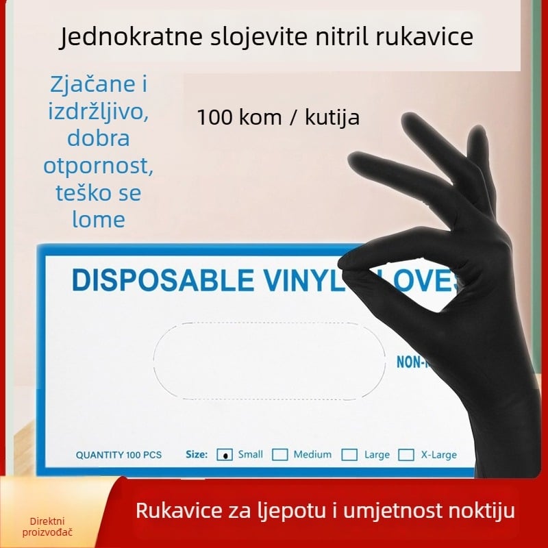 Jednokratne rukavice za salone ljepote i frizersku industriju (Tip: Jednokratne; Opseg primjene: industrija ljepote, frizerska industrija; Marka: Other; Težina: Other)