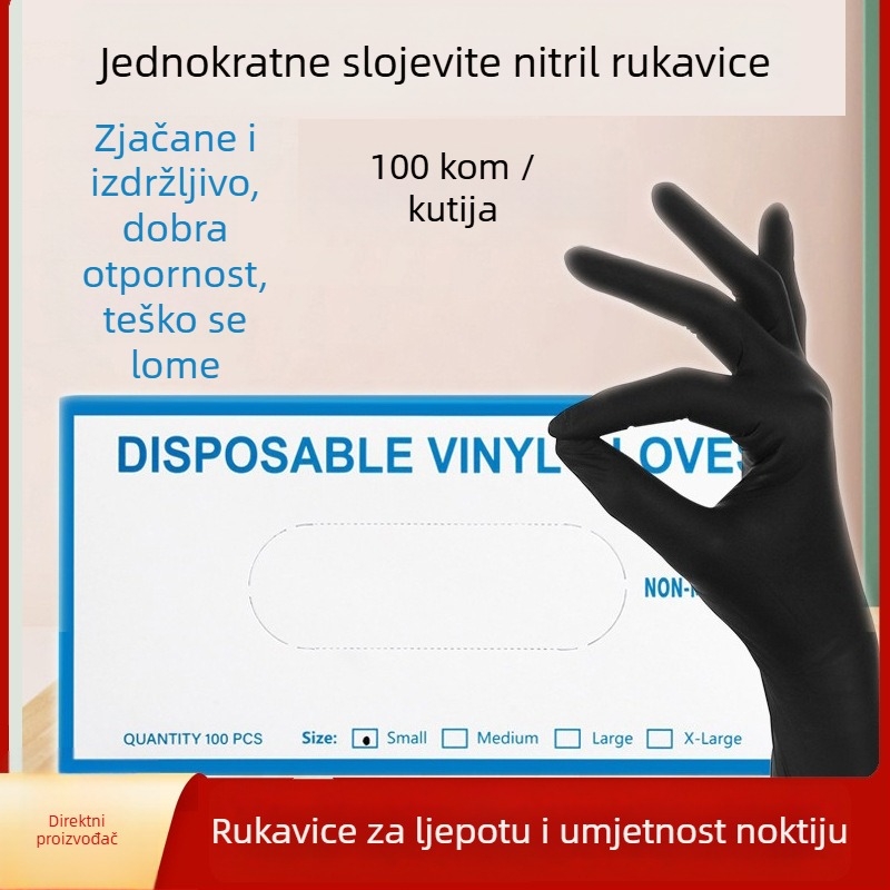 Jednokratne rukavice za salone ljepote i frizersku industriju (Tip: Jednokratne; Opseg primjene: industrija ljepote, frizerska industrija; Marka: Other; Težina: Other)