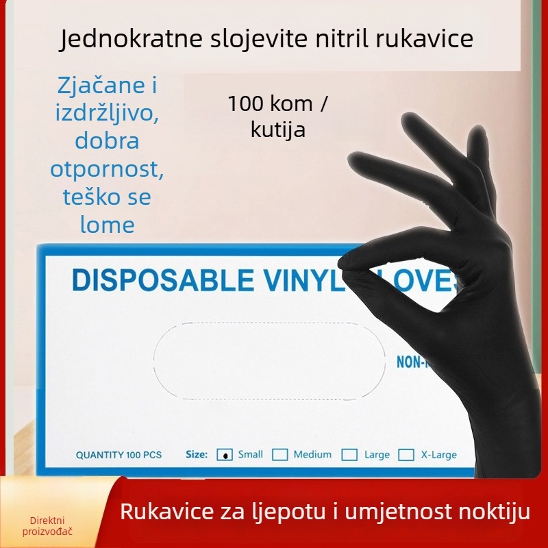 Jednokratne rukavice za salone ljepote i frizersku industriju (Tip: Jednokratne; Opseg primjene: industrija ljepote, frizerska industrija; Marka: Other; Težina: Other)