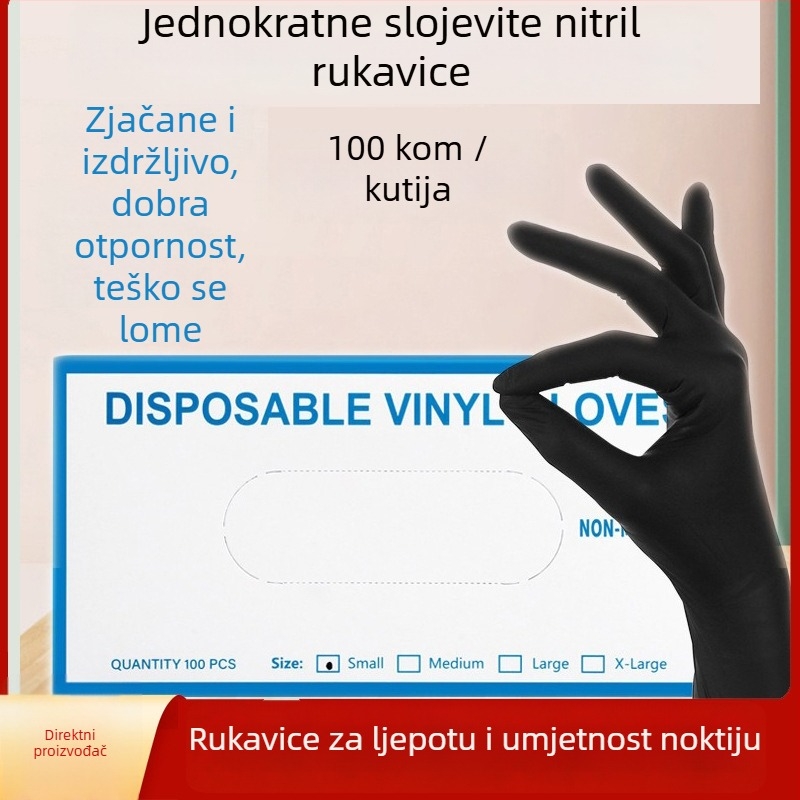 Jednokratne rukavice za salone ljepote i frizersku industriju (Tip: Jednokratne; Opseg primjene: industrija ljepote, frizerska industrija; Marka: Other; Težina: Other)