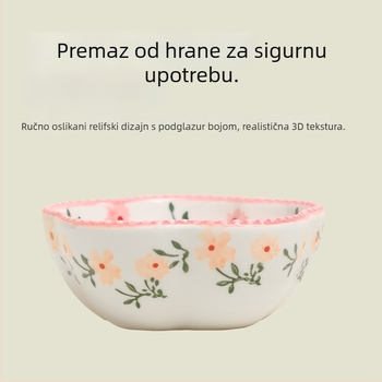 Keramička posuda za prehranu kućnih ljubimaca – Weibi, model C036014, zaštita od prevrtanja