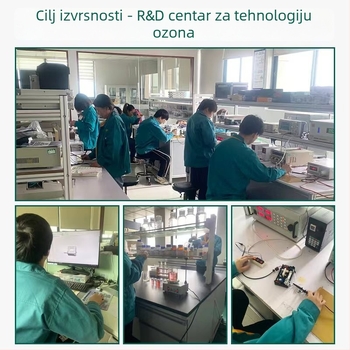 Modul ozonskog generatora za integriranu dezinfekciju u pročišćivaču zraka i perilici rublja — izlaz zraka pumpe 1–2 L/min