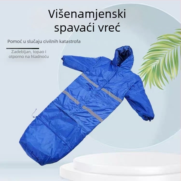 Spavaći vreć u stilu mumije za odrasle – punilo od poliestera, podstava od čiste pamuka, tkanina Chun yafang, težina 2300 g