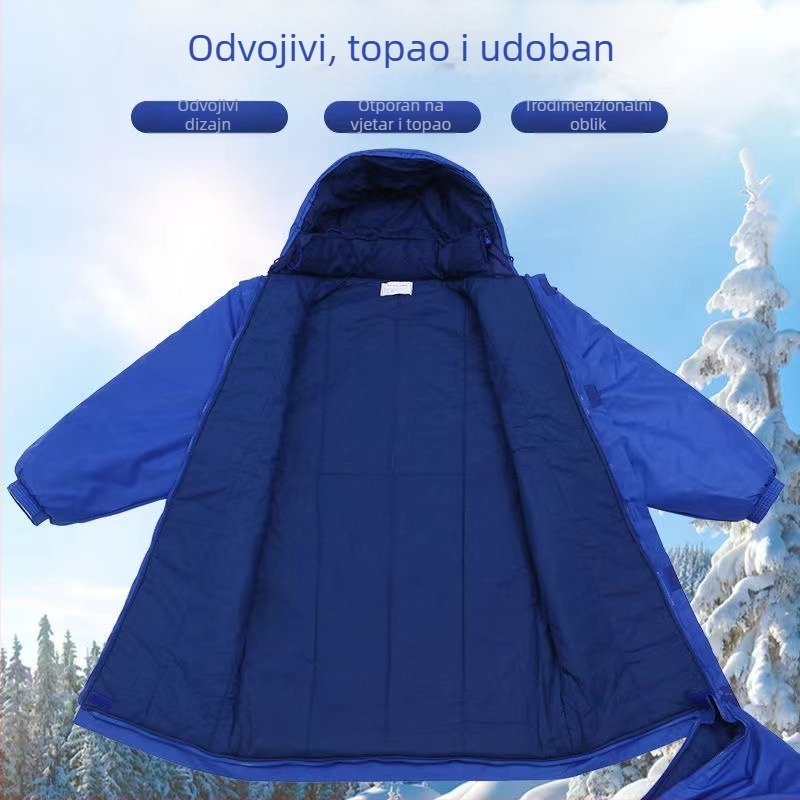 Spavaći vreć u stilu mumije za odrasle – punilo od poliestera, podstava od čiste pamuka, tkanina Chun yafang, težina 2300 g