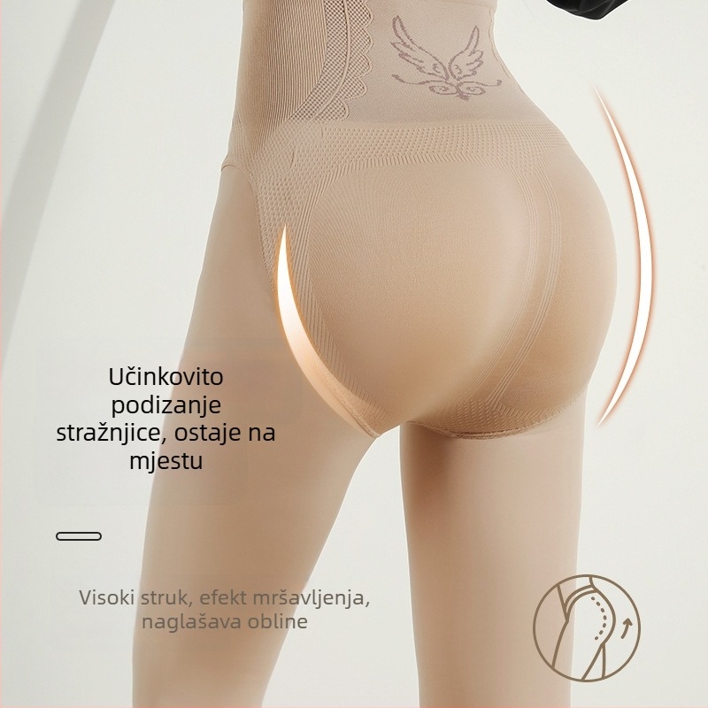 Ženske tajice s flis podstavom za jesen-zimu, tople i udobne, visokim strukom, plus veličina