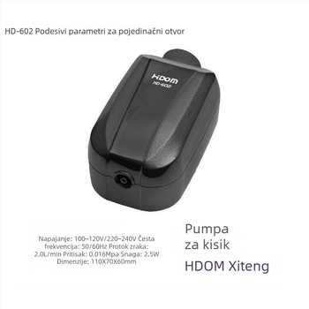Xiteng HDOM 601-605 pumpa za kisik u akvariju, teži oko 0,7 kg, bez uvoza