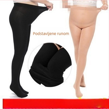Colanți s baršunastom unutarnjom podstavom Velvet, srednje debljine, 100% akril, podizanje zadnjice, antibakterijske, tople, za dob 18–40 godina