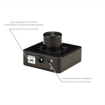 DC regulator brzine ventilatora za 2-3-4 žični ventilator, 12V–24V, splitter modul za DIY PC vodeno hlađenje