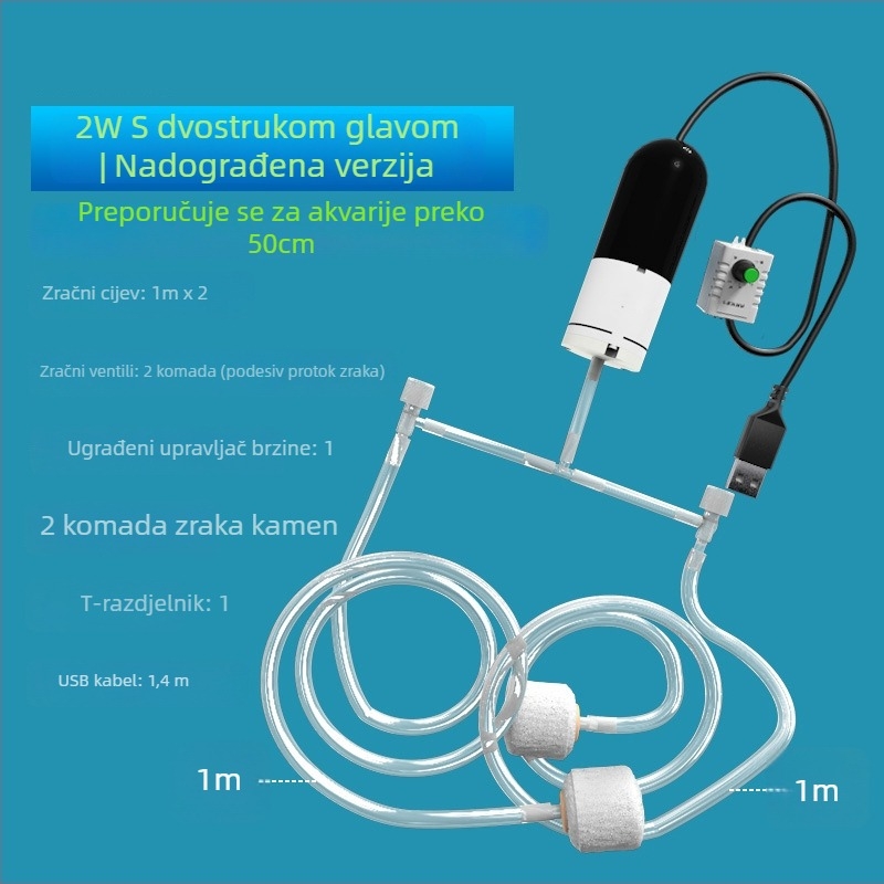 Plastična pumpa za akvarij