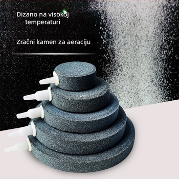 Kamen za mjehure u akvariju – kvarcna nano ploča za oksigenaciju, 350 g, oprema za akvarij