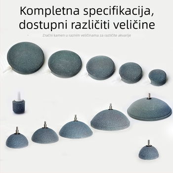 Kamen za mjehure u akvariju – kvarcna nano ploča za oksigenaciju, 350 g, oprema za akvarij