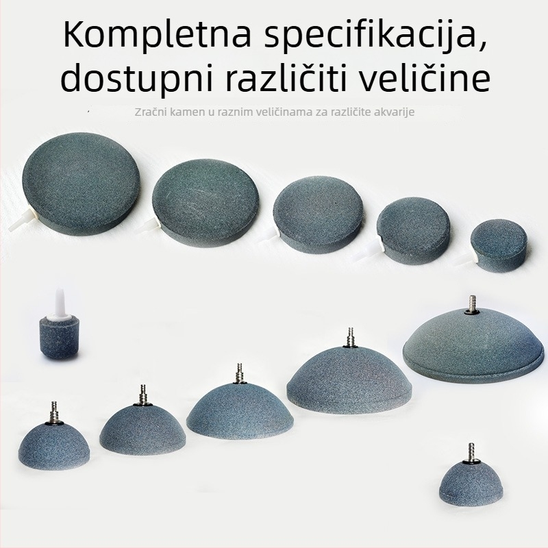 Kamen za mjehure u akvariju – kvarcna nano ploča za oksigenaciju, 350 g, oprema za akvarij