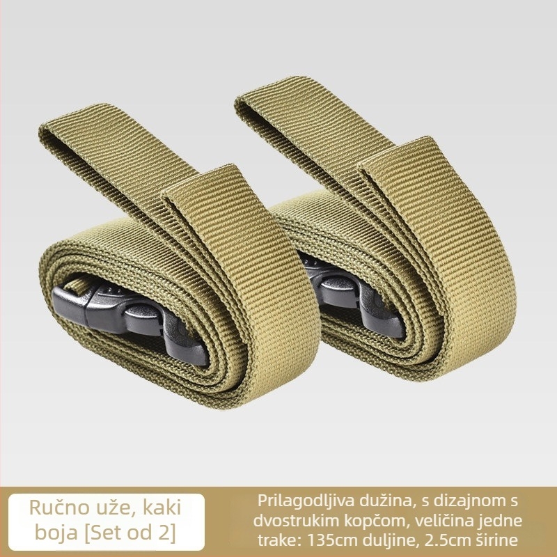 Vanjski putni remeni za pričvršćivanje prtljage, karabin za pričvršćivanje, osiguranje tereta, kamp oprema