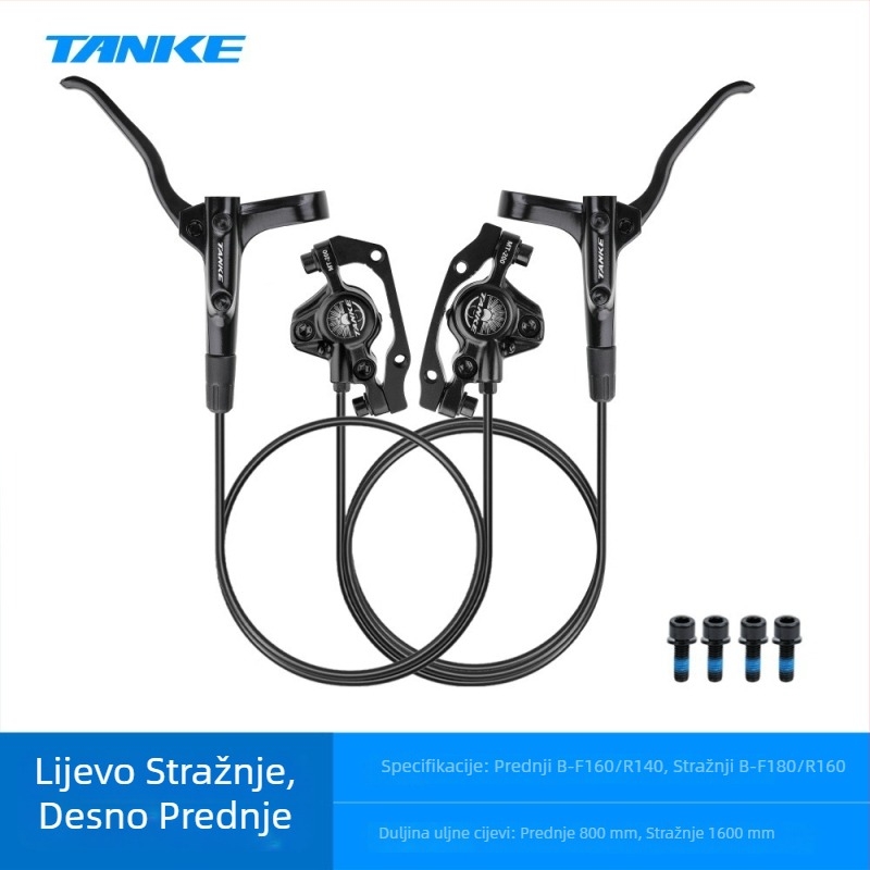 Hidraulijska ručica kočnice za disc bicikl MTB Carbon guest On