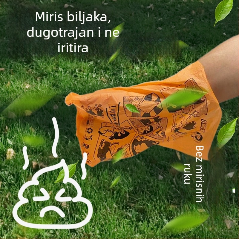 Kojima vrećice za pseći izmet – debele i izdržljive, biološki razgradive, ekološke, prenosne
