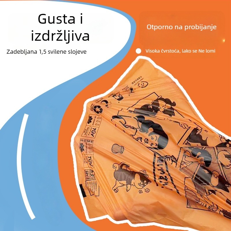 Kojima vrećice za pseći izmet – debele i izdržljive, biološki razgradive, ekološke, prenosne