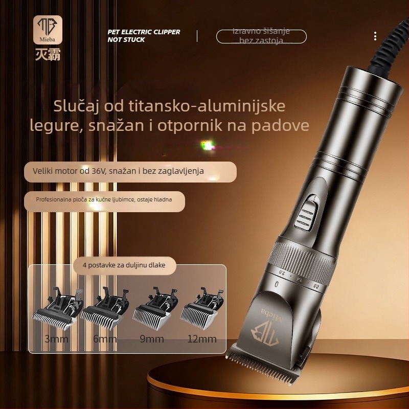 Thanos Električni Kliper za Životinje – Za Pse, Ovce i Koze, 36V Visoka Snaga, Kućište od Aluminijske Legure