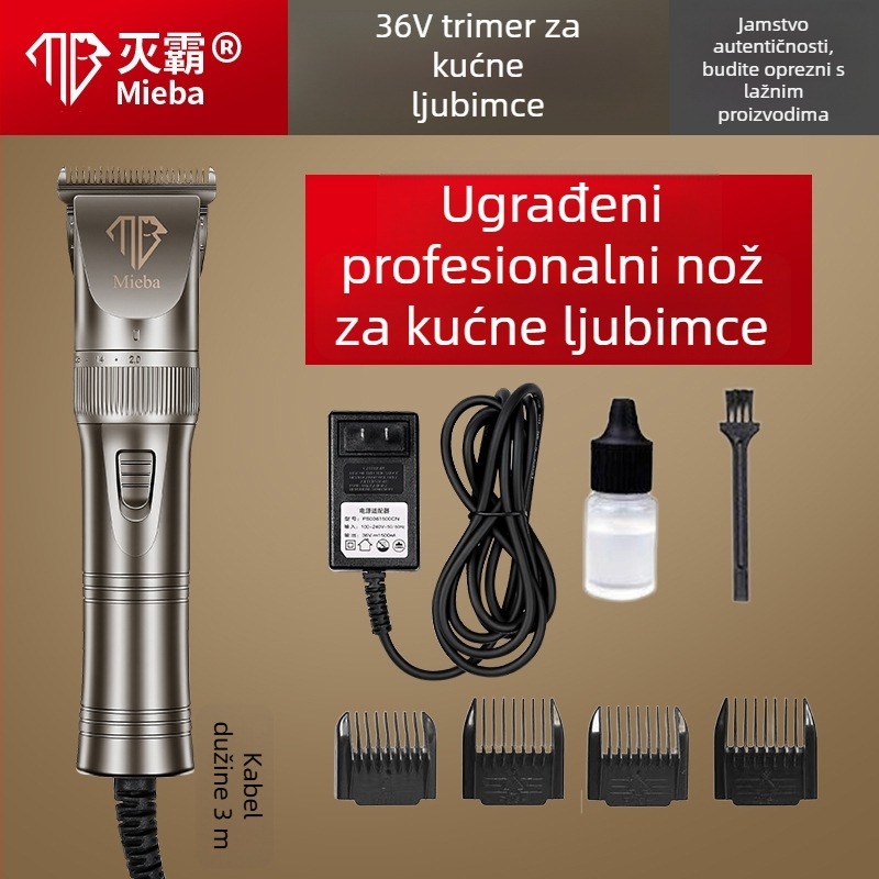 Thanos Električni Kliper za Životinje – Za Pse, Ovce i Koze, 36V Visoka Snaga, Kućište od Aluminijske Legure