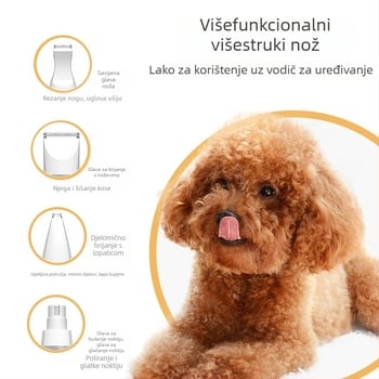 Električni kliper za pse s više glavama oštrica, pakiranje 36 komada.