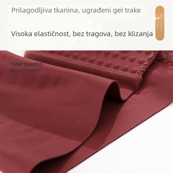 Push-Up grudnjak s prednjim zatvaranjem, bez žica, podesiv, 3/4 košarice, tanko oblikovane košarice