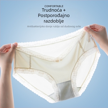 Donje rublje za trudnice s niskim strukom od najlona, podstava od viskoze; prozračan i antibakterijski; sve sezone; OEM podrška