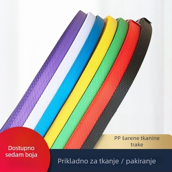 Traka za pakiranje od kraft papira, nosivost natega 20 kg, šifra proizvoda Twpnp8kt