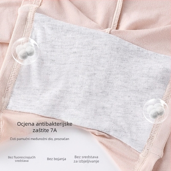 Trudničke leggings s visokim strukom, prozračna viskoza, V-oblik presjeka, unutarnja pamučna podstava