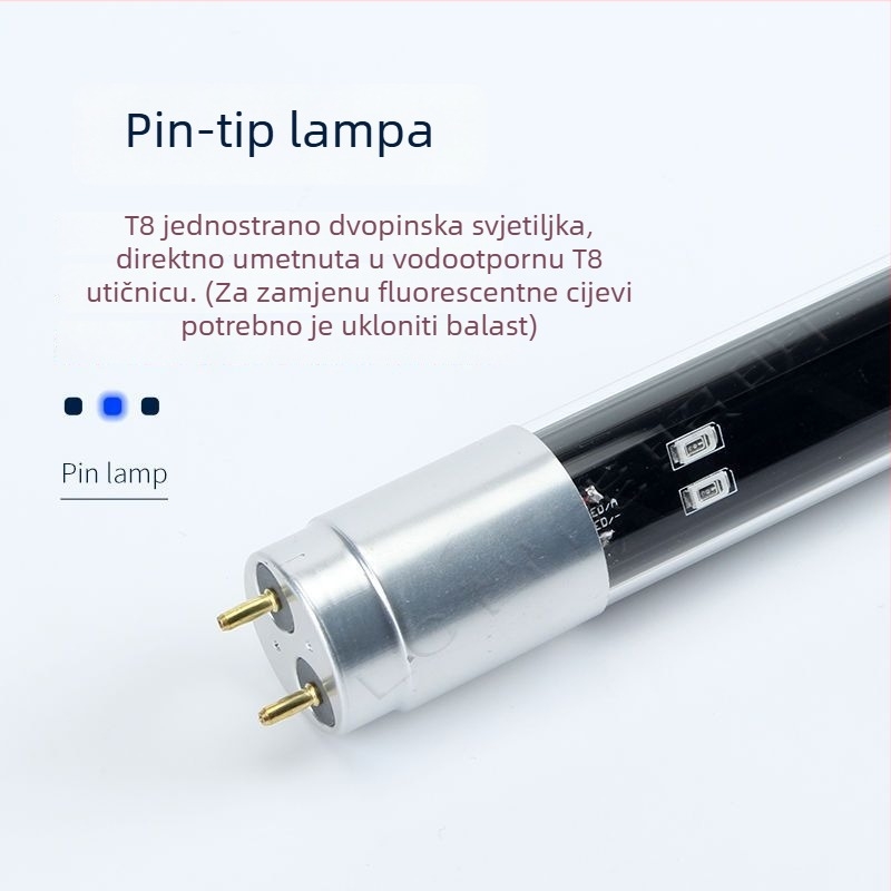 Vodootporna akvarijska lampa za podvodno osvjetljenje, visoka svjetlina za ukrasne ribe i vodene biljke