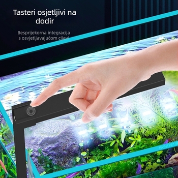 LED svjetlo za akvarij — ABS materijal; Uvoz: Ne; Ovlaštene privatne marke: Ne; Glavna tržišta: Drugo