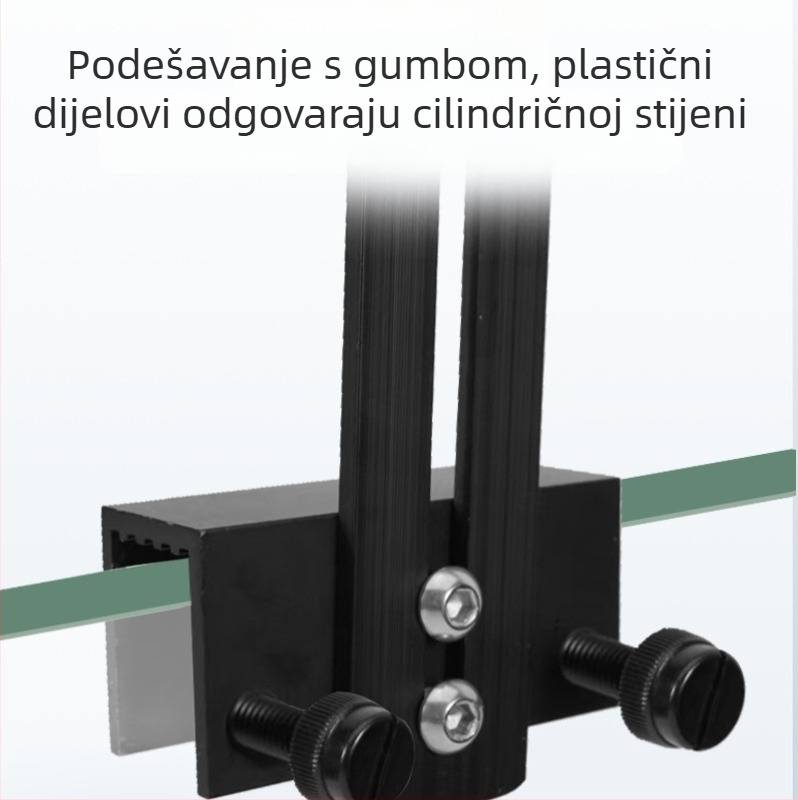 Držač lampe za akvarij, aluminijska legura, podesiva udaljenost, Yihao