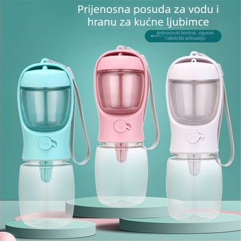 Posuda za vodu za pse - prenosna plastična, s automatskim hranjenjem, podrijetlo Zhejiang