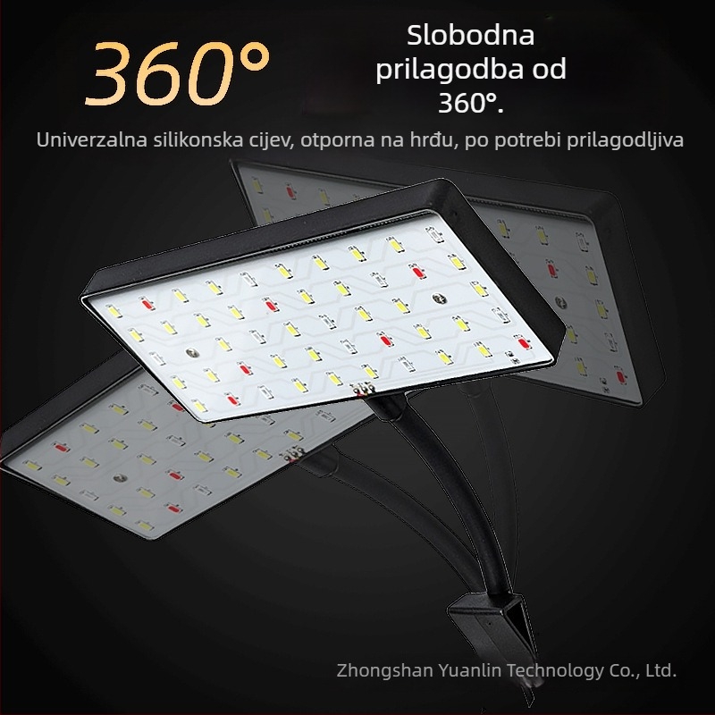 LED rasvjeta za akvarij s biljkama, klips LED svjetlo, 8W, regulirano, puni spektar