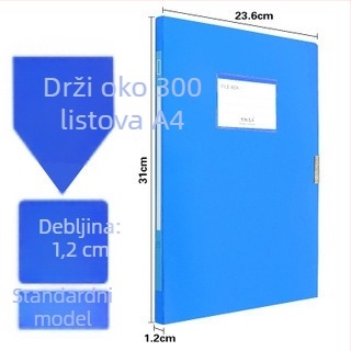 A4 arhivska kutija od plastike, jače napravljena, za pohranu dokumenata i računa; Materijal PP; Modeli 2E220/2E235/2E255/2E275; Debljina materijala 20/35/55/75; Otisnuti logotip; Brand Intellectual Power