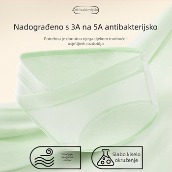 Trudničko donje rublje od pamuka, niski struk, podrška trbuha, antibakterijsko, pogodno za sve faze trudnoće, set od 3 komada