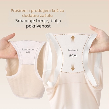 Trudničarske gaćice s visokim strukom za podršku trbuha, prozračne antibakterijske najlon, pamukasta podstava u području prepona
