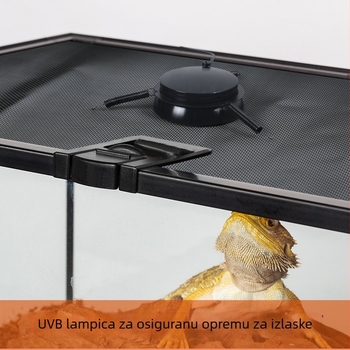 Line ultra-tanka aluminijska UVB/UVA lampa za reptile s kalcijem – aluminijsko tijelo, 0,27 kg, licencirana privatna etiketa