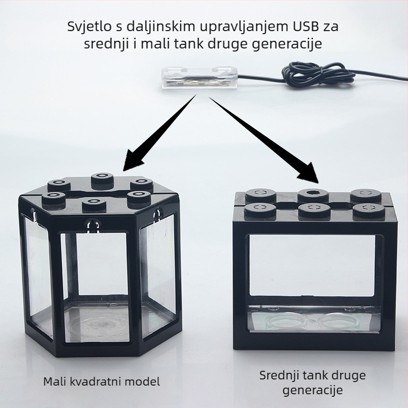 Huay RF daljinsko USB svjetlo — napajanje 5V, 0,6W snaga, plastično kućište, 38 g