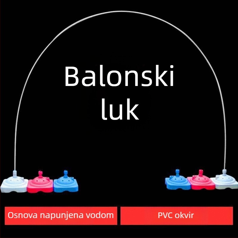 Stalak za balonsku arku s bazom za scenografiju vjenčanja; pogodno kao poklon; kategorija: kutija za poklon; namjena: vjenčanje