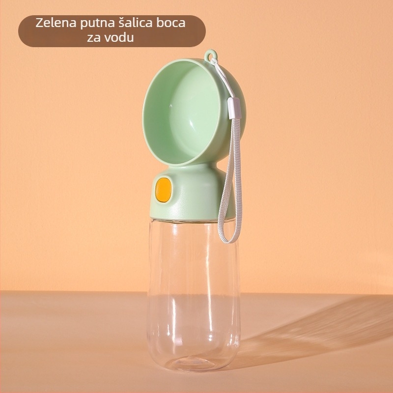 Posuda za vodu i boca za pse 2-u-1 – prijenosna, ABS materijal, marka Dada Bear