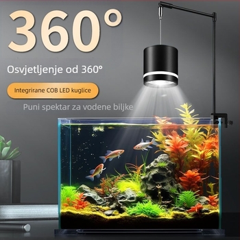 SQG LED downlight za akvarij, potpuno spektralno, PVC materijal, marka SQG