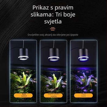 SQG LED downlight za akvarij, potpuno spektralno, PVC materijal, marka SQG