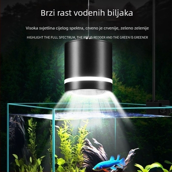 SQG LED downlight za akvarij, potpuno spektralno, PVC materijal, marka SQG