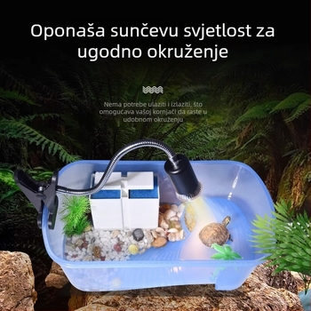 UVB/UVA lampa za gmizavce s dodatkom kalcija, sterilizacija i grijanje, 25W/50W