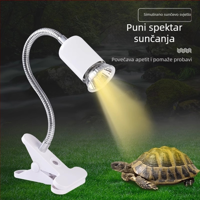 UVB/UVA lampa za gmizavce s dodatkom kalcija, sterilizacija i grijanje, 25W/50W