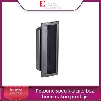 Ugrađena ručka za električni ormarić, ABS materijal, površina s teksturom pijeska, Essentra/Yihua marka, moderan minimalistički stil