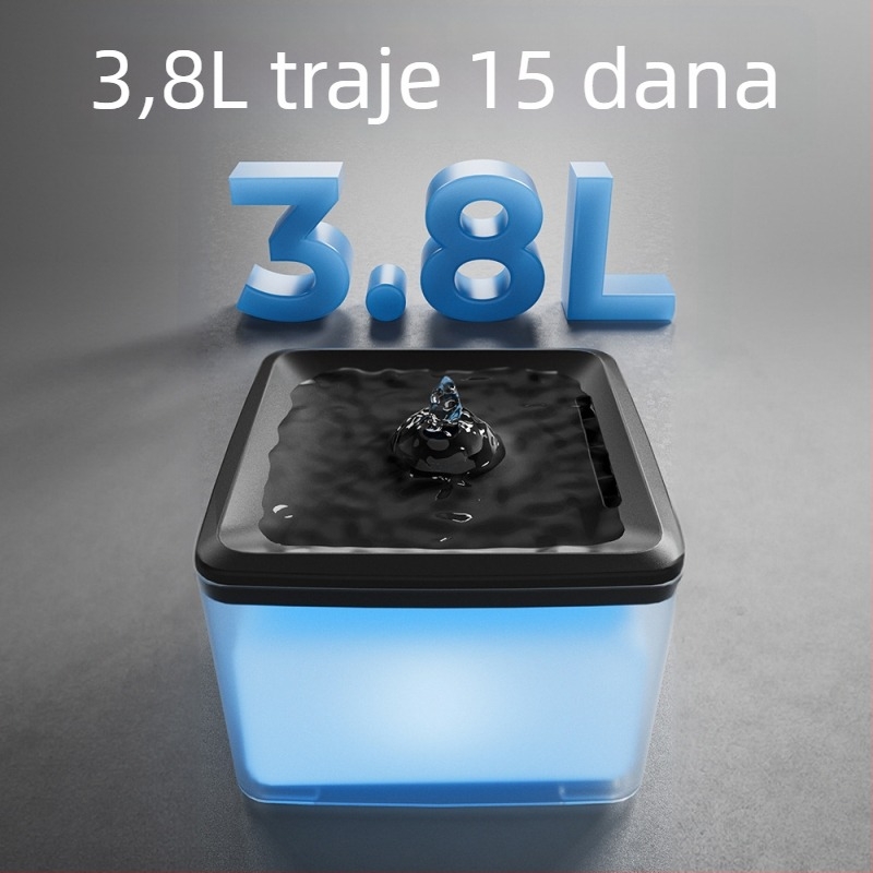 Automatski posuda za vodu za mačke s filtriranom cirkulacijom vode, PP materijal, pametan, tih