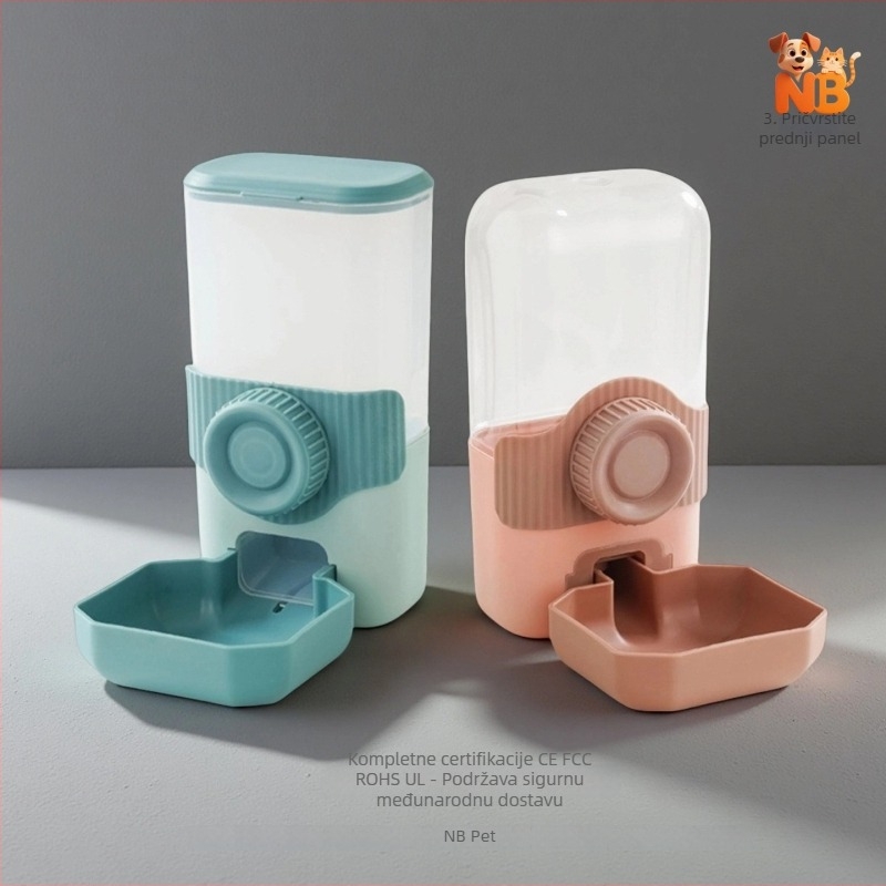 Dispenser za vodu za kućne ljubimce, odvojivi dizajn, pogodan za mačke i pse, 346 g